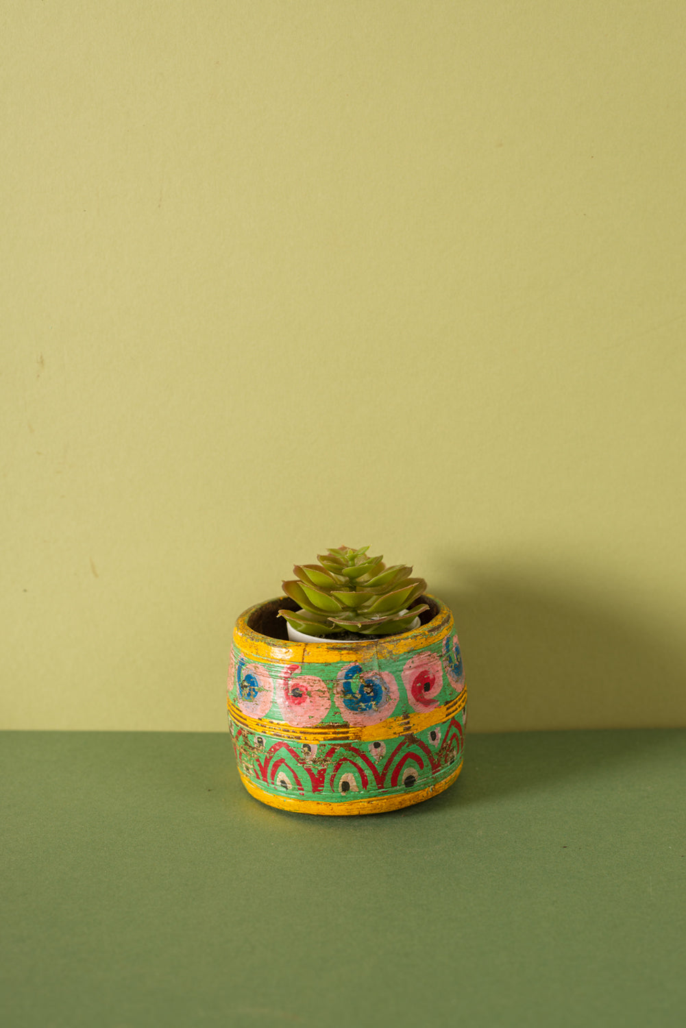 Vintage Hand Painted Pots