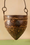 Vintage Metal Hanging Planter