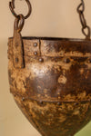 Vintage Metal Hanging Planter