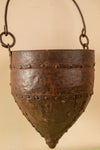 Vintage Metal Hanging Planter