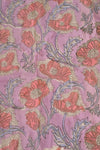 Apricot & Lavender Floral Quilt