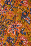 Apricot & Lavender Floral Quilt