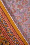 Apricot & Lavender Floral Quilt
