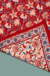 Valentine Hand Block Print Cotton Quilt