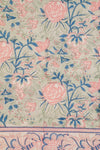 Amelia Hand Block Print Cotton Quilt