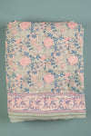 Amelia Hand Block Print Cotton Quilt