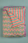 Josephine Hand Block Print Cotton Quilt
