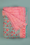 Adeline Hand Block Print Cotton Quilt