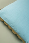 Sky Block Colour Cotton Cushion Cover