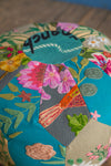 Patchwork Embroidery Pouffe