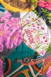 Patchwork Embroidery Pouffe