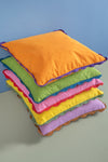 Lavender Block Colour Cotton Cushion Cover