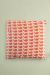 vintage kantha cushion