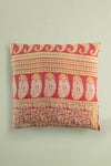 vintage kantha cushion