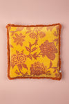 Sylvan Floral Velvet Cushion Cover