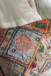 Recycled Tribal Embroideries Cushion Cover