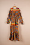 Recycled Silk Long Dress - Large - 01