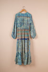 Recycled Silk Long Dress - Large - 06