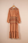Recycled Silk Long Dress - Large - 08