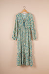 Recycled Silk Long Dress - Large - 18