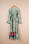 Recycled Silk Long Dress - Large - 18