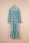 Recycled Silk Long Dress - Large - 22