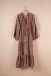 Recycled Silk Long Dress - Large - 25