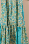 Recycled Silk Long Dress - Large - 26