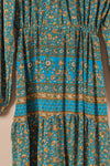 Recycled Silk Long Dress - Large - 34