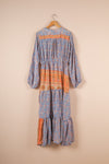 Recycled Silk Long Dress - Large - 35