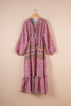Recycled Silk Long Dress - Large - 38