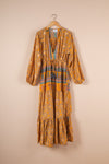 Recycled Silk Long Dress - Large - 40