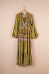 Recycled Silk Long Dress - Large - 44