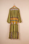 Recycled Silk Long Dress - Large - 44