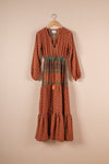 Recycled Silk Long Dress - Large - 45