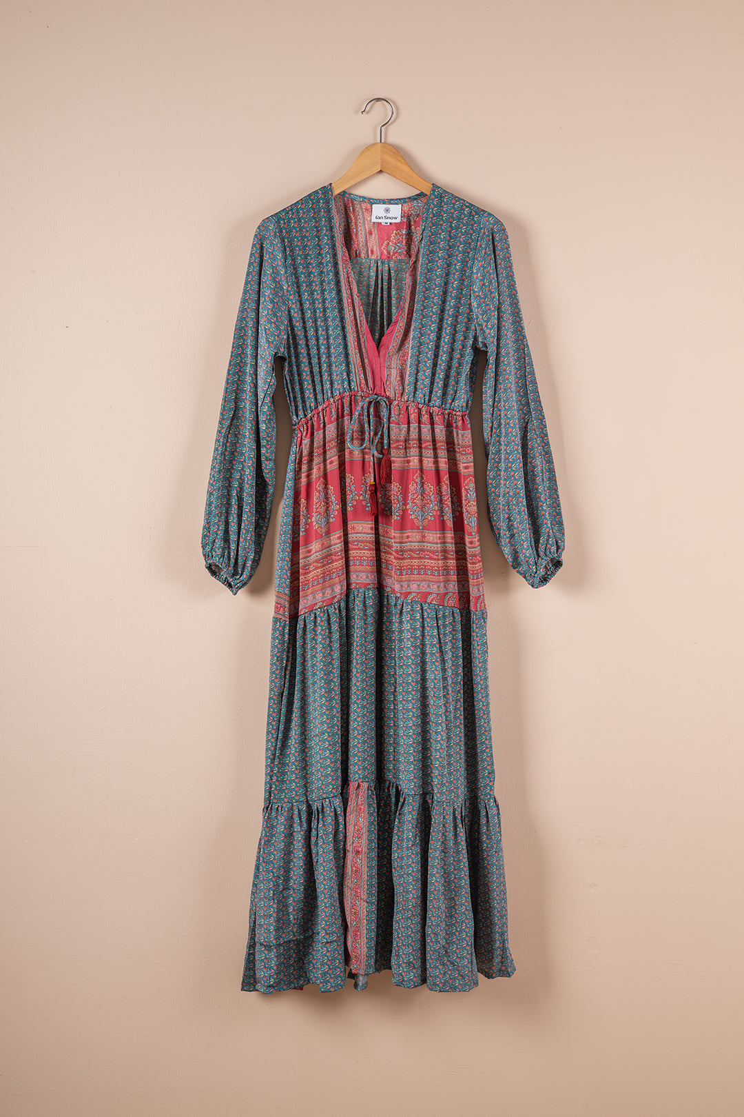 Recycled Silk Long Dress - Medium - 04
