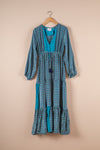 Recycled Silk Long Dress - Medium - 07