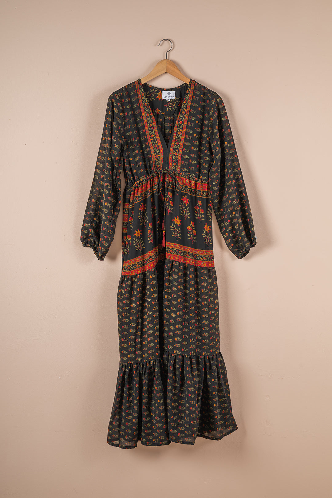 Recycled Silk Long Dress - Medium - 09