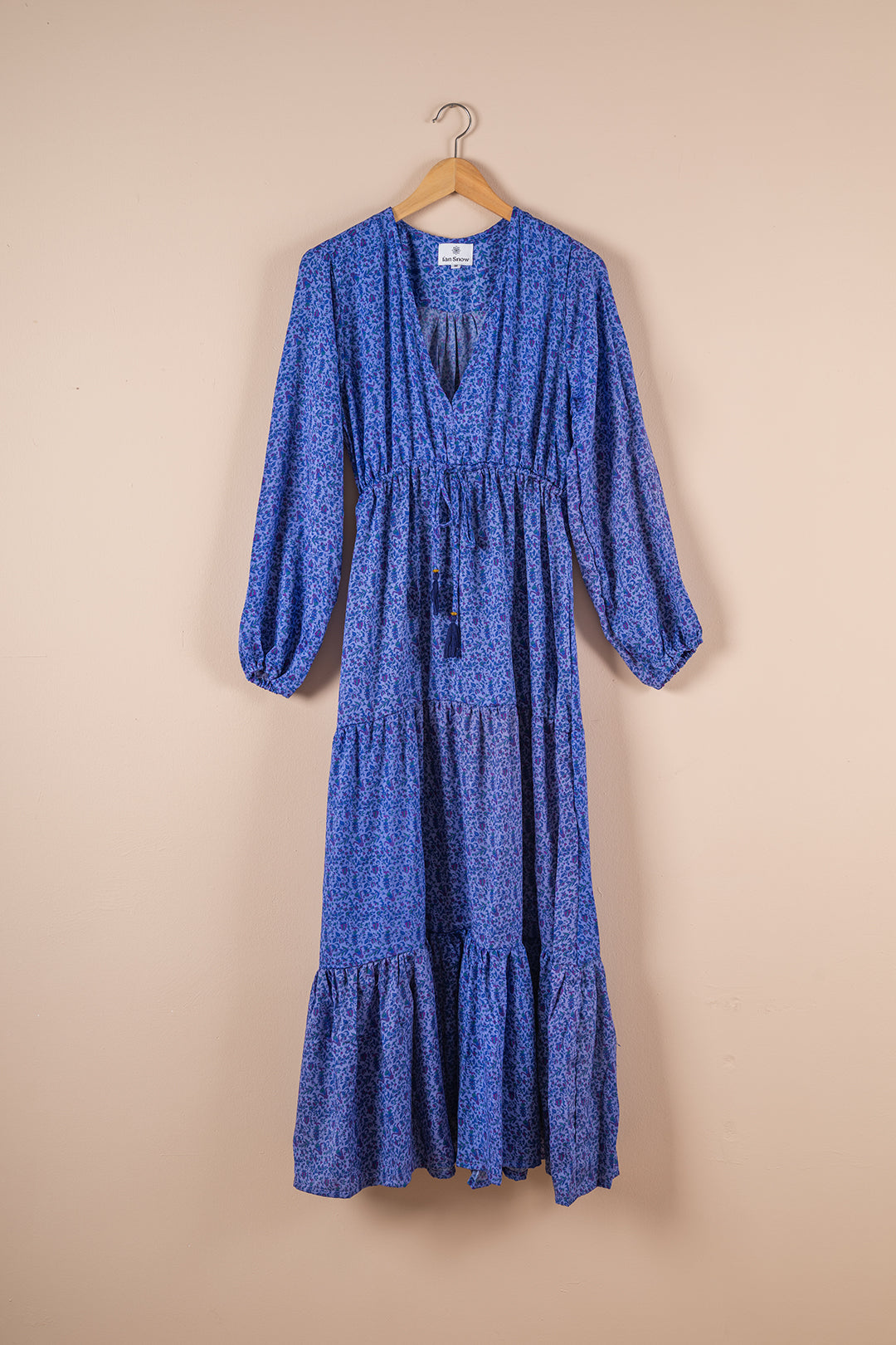 Recycled Silk Long Dress - Medium - 13