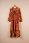 Recycled Silk Long Dress - Medium - 15