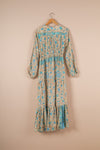 Recycled Silk Long Dress - Medium - 16