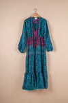 Recycled Silk Long Dress - Medium - 25