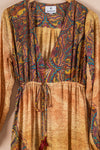 Recycled Silk Long Dress - Medium - 26