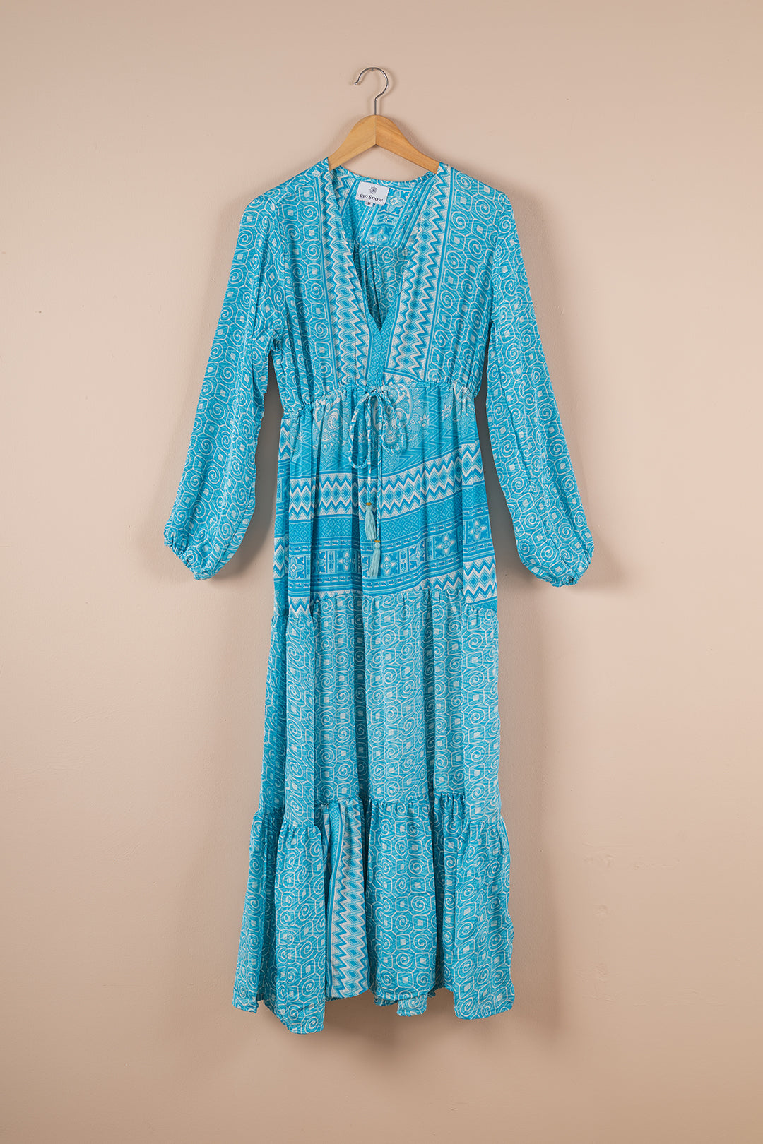 Recycled Silk Long Dress - Medium - 27