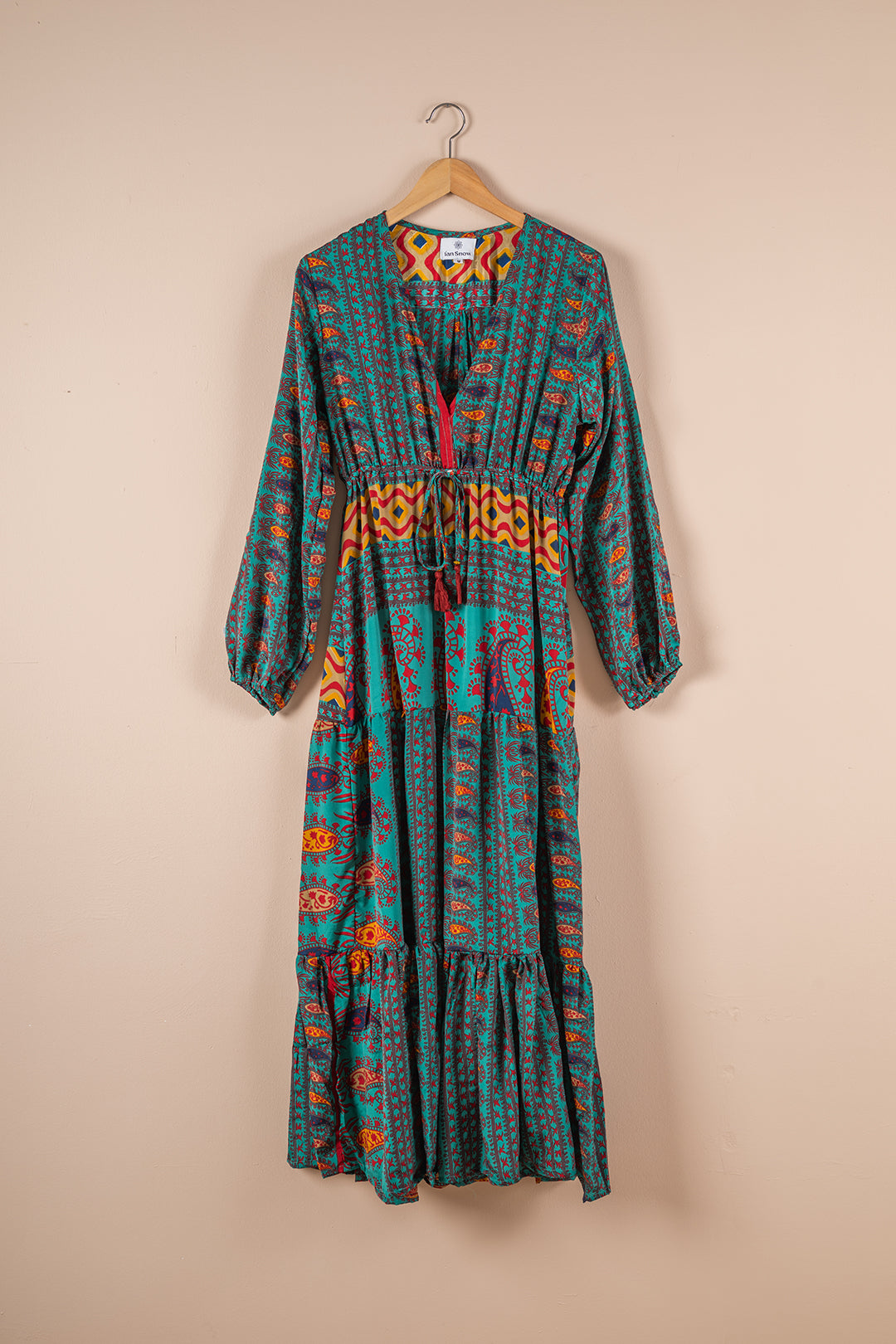 Recycled Silk Long Dress - Medium - 29