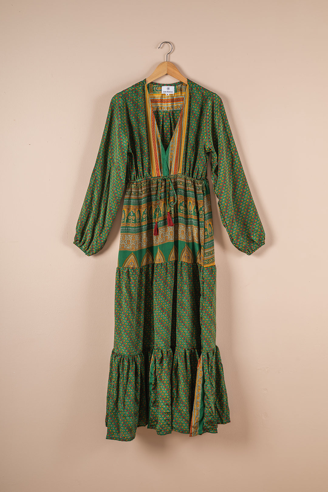 Recycled Silk Long Dress - Medium - 41