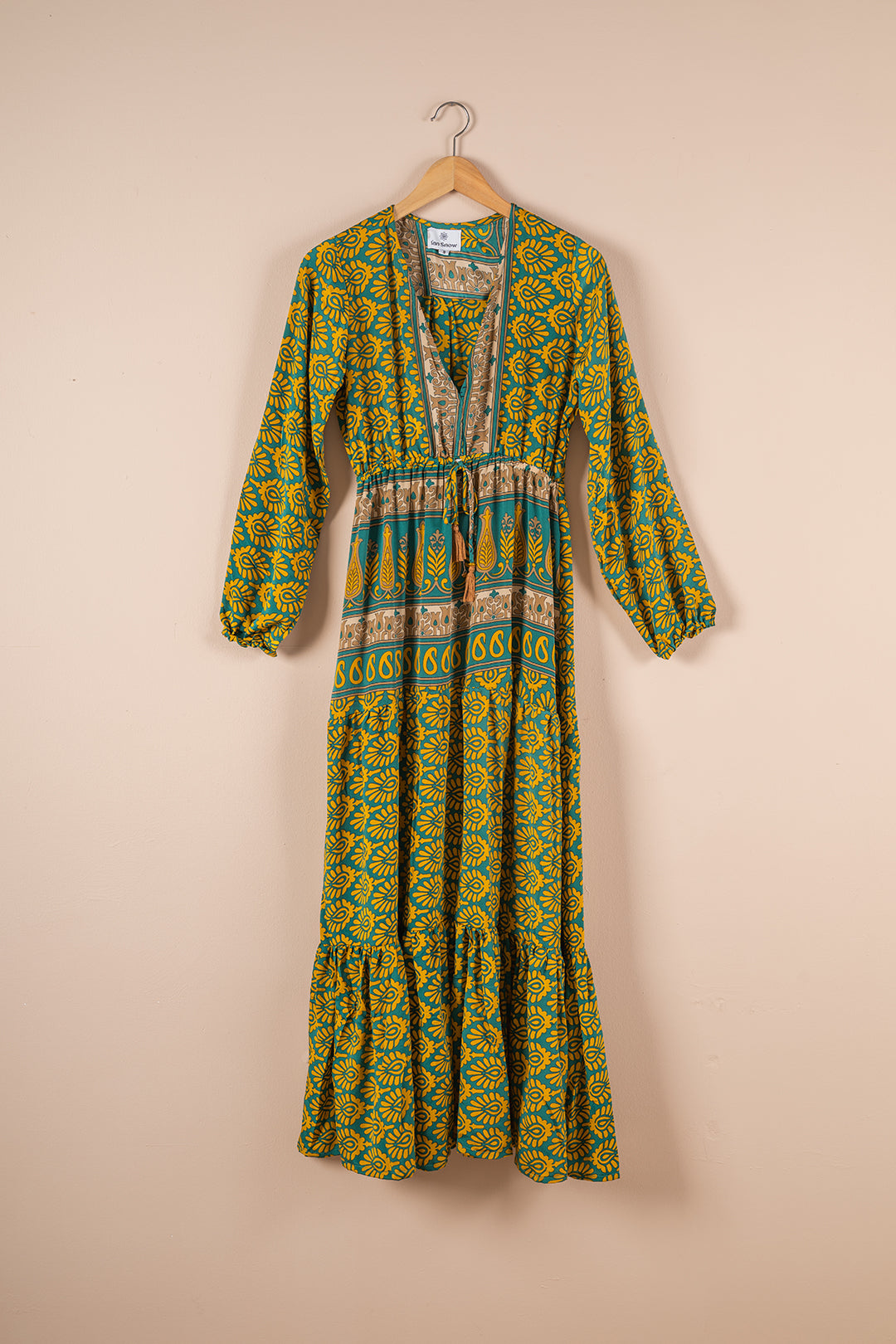 Recycled Silk Long Dress - Small - 05