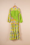 Recycled Silk Long Dress - Small - 10