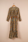 Recycled Silk Long Dress - Small - 16