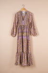 Recycled Silk Long Dress - Small - 17